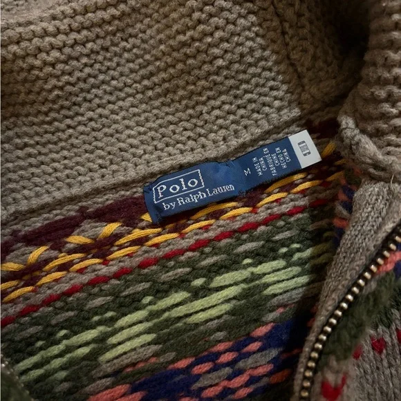 Polo Bear Wool Zip Cardigan - Picture 9 of 9